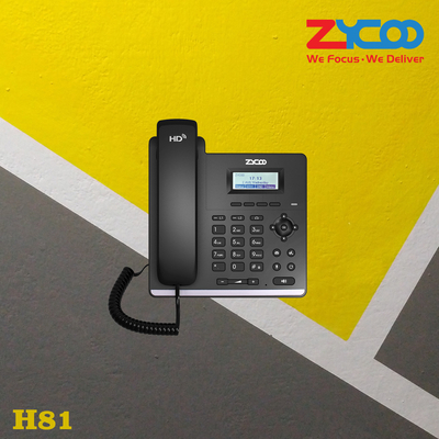 DC 5V / 0.6A Wifi Desk Phone Voip 4.3W لموظفي الشركات