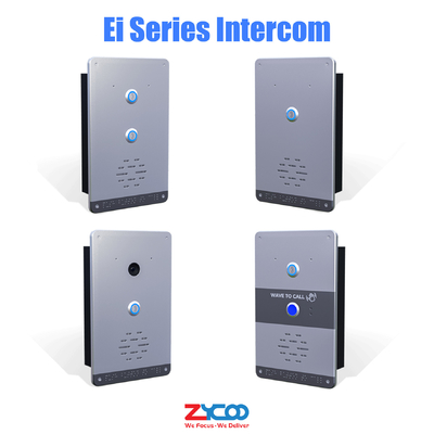 سلسلة Ei Video SIP Based PoE Intercom 4 نماذج غلاف ألومنيوم مقاوم للتآكل