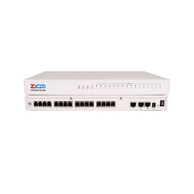 2 X 10 / 100Mbps VoIP Gateways FXS Expansion Voip Phone Box للهواتف التناظرية