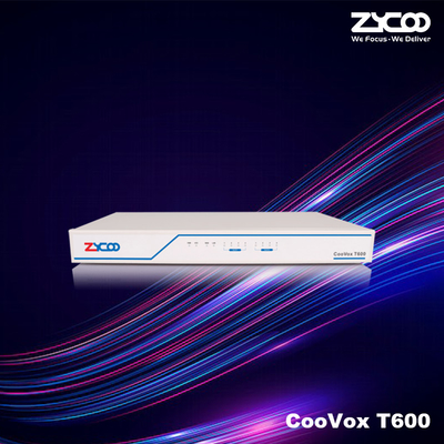 نظام هاتف Coovox T600 IPPBX للمراقبة 1 تيرا بايت HDD دعم 600 امتداد