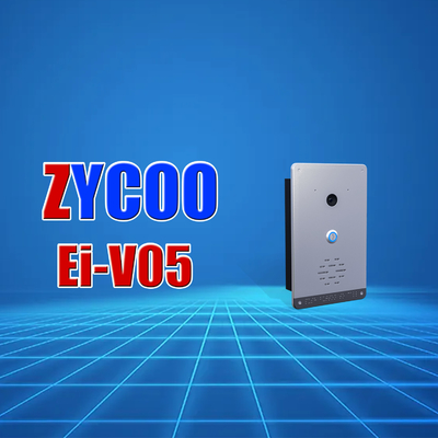 نظام الاتصال الداخلي Zycoo Poe اللون الفضي لمؤسسات البيع بالتجزئة