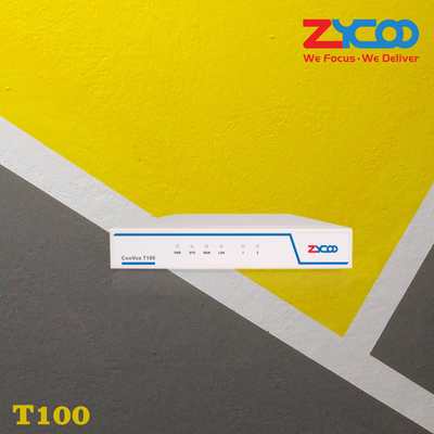 Zycoo Coovox T100 PBX نظام هاتف المكتب الصغير عبر بروتوكول الإنترنت