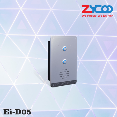 سلسلة Ei Video SIP Based PoE Intercom 4 نماذج غلاف ألومنيوم مقاوم للتآكل