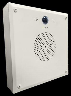 ومضات ضوئية بيضاء Ip Speaker Poe وشاشة عرض على مدار الساعة مثبتة على السطح للاستخدام في الأماكن المغلقة